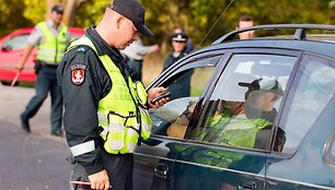Vilniaus policijos akcija Čekoni&scaron;kėse