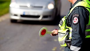 Vilniaus policijos akcija Čekoniškėse