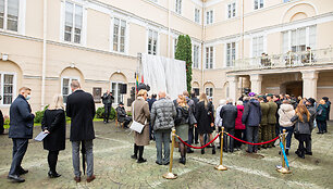 Paminklo Lietuvos didžiajam etmonui Jonui Karoliui Chodkevičiui atidengimo ceremonija