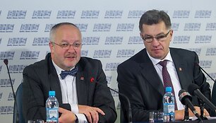 Juozas Olekas ir Algirdas Butkevičius