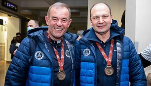 I&scaron; Dakaro grįžo Valdas Valiukevičius ir Paulius Kavaliauskas