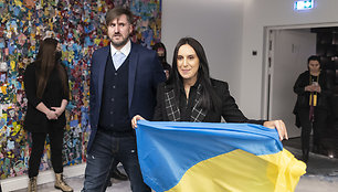 Spaudos konferencija su svečiu iš Ukrainos - Jamala