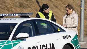 Policijos reidas Drujos gatvėje