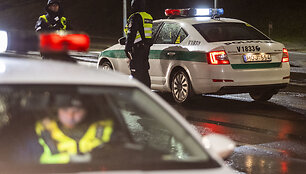 Policijos reidas Vilniuje 2022-04-15