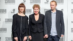 Giedrė &Scaron;ileikytė, Gražina Arlickaitė ir Justas Rožėnas
