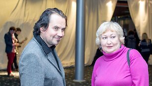 Oskaras Kor&scaron;unovas ir Izolda Keido&scaron;iūtė