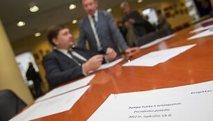 Partijos &bdquo;Tvarka ir teisingumas&ldquo; posėdis