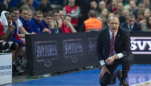 Maskvos CSKA treneris Ettore Messina
