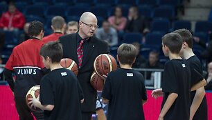 Vilniaus &bdquo;Lietuvos ryto&ldquo; treneris Arvydas Gronskis
