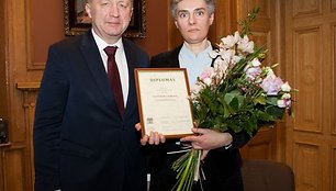 Andrius Kubilius ir Deimantė Kažukauskaitė-Kukulienė