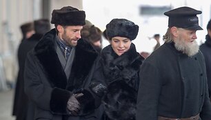 Filmo &bdquo;Ana Karenina&ldquo; filmavimo akimirka