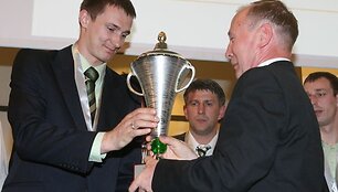 LKL apdovanojimų ceremonijos akimirkos.