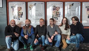 Filmo &bdquo;Tyli naktis&ldquo; komanda
