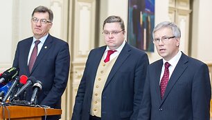 Algirdas Butkevičius, Vitas Vasiliauskas ir Rimantas &Scaron;adžius