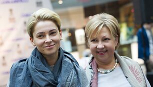 Agnė Jagelavičiūtė ir jos mama Nijole Jagelavičienė