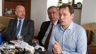 Vilniaus mero Artūro Zuoko spaudos pusryčiai