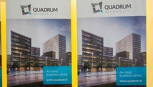 &bdquo;Quadrum&ldquo; statybų aik&scaron;telėje įkasta simbolinė kapsulė