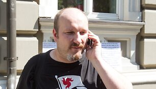 Prie naujienų agentūros BNS protestavo tautininkai