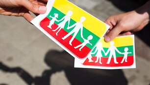 Prie naujienų agentūros BNS protestavo tautininkai