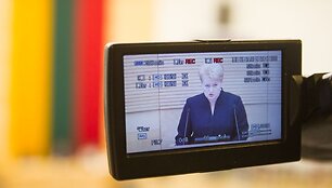 Dalia Grybauskaitė Seime perskaitė metinį prane&scaron;imą