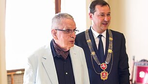 Tomas Venclova ir Artūras Zuokas