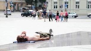 Vasarą gyvenimo tempas sulėtėja net ir Vilniuje