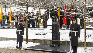 A.Ramanausko-Vanago 65-ųjų žūties metinių pagerbimo ceremonija