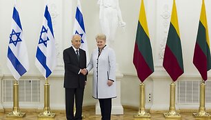 Shimonas Peresas ir Dalia Grybauskaitė