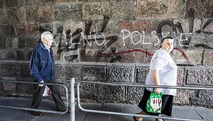 Po tiltu užra&scaron;as &bdquo;Polskie Wilno&ldquo;