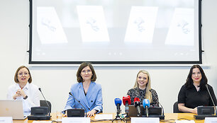 Lietuvos banke vyko spaudos konferencija apie gyventojų finansinį ra&scaron;tingumą. 