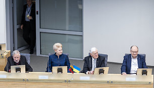 Vytautas Landsbergis, Dalia Grybauskaitė, Valdas Adamkus, Česlovas Juršėnas