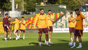 „Galatasaray“ komandos treniruotė