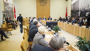 Posėdžio akimirka