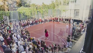 Rugsėjo 1 &ndash; osios &scaron;ventė Kauno Žaliakalnio proginazijoje