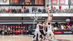 LKl rungtynės: Vilniaus „Rytas“ - Mažeikių „M Basket Dalamode“