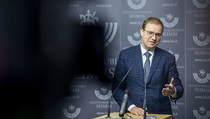 Vytauto Gap&scaron;io spaudos konferencija