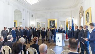 Aurelijus Veryga pristatė rinkimų programą ir komandą