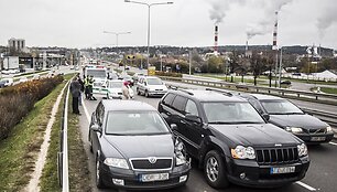 Avarijos vietoje Vilniuje, Oslo g.