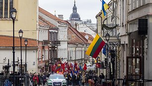 &Scaron;ventinė jaunimo eisena &bdquo;Lietuvos valstybės keliu&ldquo;