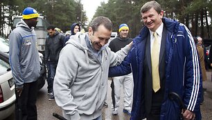 Davidas Blattas ir Sergejus Jovai&scaron;a