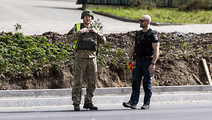 Vilniue, Liepkalnio gatvėje rastas sprogmuo