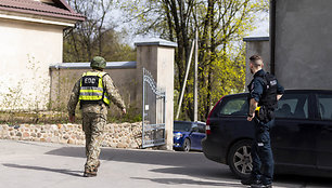 Vilniue, Liepkalnio gatvėje rastas sprogmuo