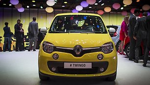 Variklį gale turintis „Renault Twingo“