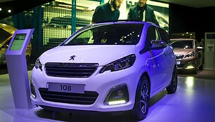 Prancūzi&scaron;kai-japoni&scaron;ko &bdquo;Peugeot 108&ldquo; pasirodymas Ženevoje