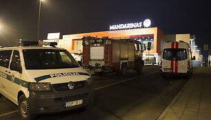 Vilniuje evakuotas prekybos centras &bdquo;Mandarinas&ldquo;