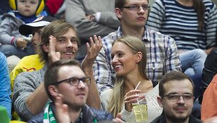 Gintarė Gurevičiūtė su draugu Simu Kuču