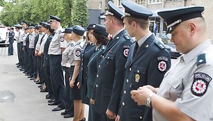 Vilniaus apskrities vyriausiojo policijos komisariato atidarymas.