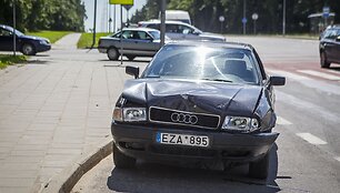 &bdquo;Audi&ldquo; ir &bdquo;Toyota&ldquo; avarija 