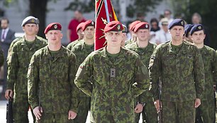 Kariuomenės vado prisaikdinimo ceremonija.