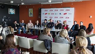 Filmo „Lošėjas“ spaudos konferencija